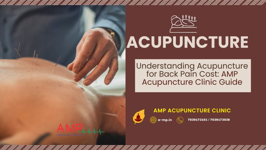 acupuncture for back pain cost